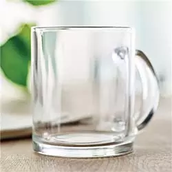 tazza in vetro borosilicato gadget personalizzato