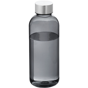 Bottiglia Tritan personalizzata 600 ml SPRING 100289 - Nero Trasparente 