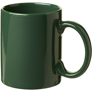 Tazza mug personalizzata in ceramica colorata 330 ml SANTOS 100378 - Verde 