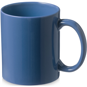 Tazza mug personalizzata in ceramica colorata 330 ml SANTOS 100378 - Blu 