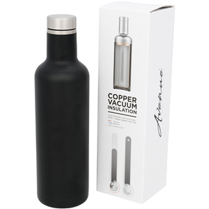 Bottiglia termica personalizzata 750 ml Avenue PINTO 100517 - Nero 
