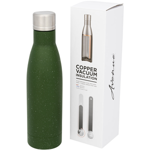 Bottiglia termica personalizzabile 500 ml Avenue VASA SPECKLED 100518 - Verde 