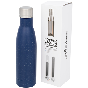 Bottiglia termica personalizzabile 500 ml Avenue VASA SPECKLED 100518 - Blu 
