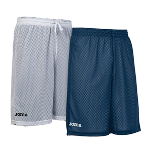 Pantaloncino basket Joma REVERSIBILE 100529 - Blu Navy - Bianco
