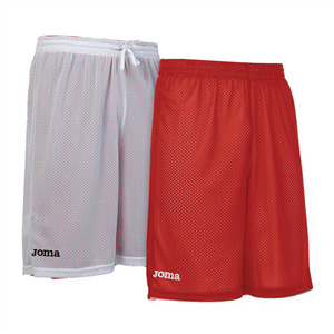 Pantaloncino basket Joma REVERSIBILE 100529 - Rosso - Bianco