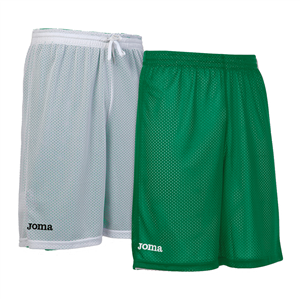 Pantaloncino basket Joma REVERSIBILE 100529 - Verde - Bianco