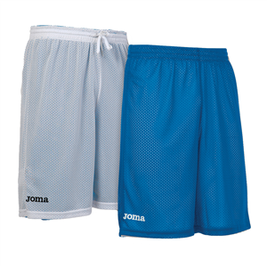Pantaloncino basket Joma REVERSIBILE 100529 - Blu Royal - Bianco