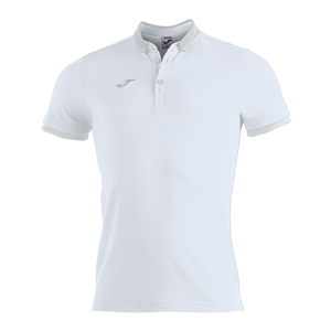 Polo sport da uomo in policotone Joma BALI II 100748 - Bianco