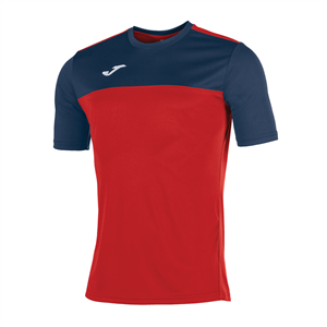 T-shirt da rappresentanza Joma WINNER 100946 - Rosso - Blu Navy