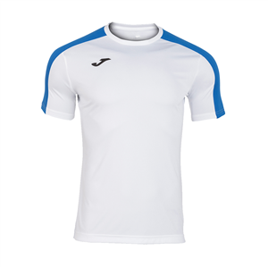 T-shirt allenamento Joma ACADEMY 101656 - Bianco - Blu Royal