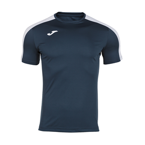 T-shirt allenamento Joma ACADEMY 101656 - Blu Navy - Bianco
