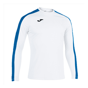 T-shirt allenamento Joma ACADEMY 101658 - Bianco - Blu Royal