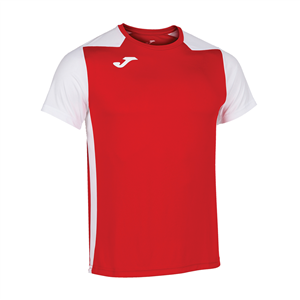 T-shirt allenamento Joma RECORD II 102223 - Rosso - Bianco