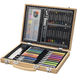 Set regalo per disegnare e colorare da 67 pezzi RAINBOW 106072 - Naturale 