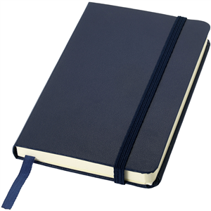 Taccuino tascabile con elastico in formato A6 JournalBooks CLASSIC 106180 - Blu Navy 