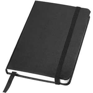 Taccuino tascabile con elastico in formato A6 JournalBooks CLASSIC 106180 - Nero 