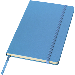 Taccuino personalizzato con elastico in formato A5 JournalBooks CLASSIC 106181 - Blu Chiaro 