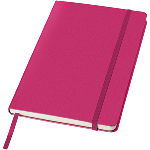 Taccuino personalizzato con elastico in formato A5 JournalBooks CLASSIC 106181 - Magenta 