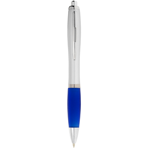 Penna personalizzata NASH 106355 - Silver - Blu Royal