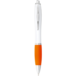 Penna promozionale NASH 106371 - Bianco - Arancio