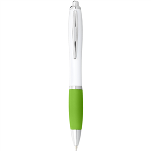 Penna promozionale NASH 106371 - Bianco - Lime