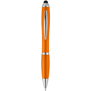 Penna personalizzata con touch screen NASH 106739 - Arancio 
