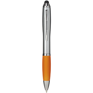 Penna personalizzata con touch screen NASH 106785 - Arancio 