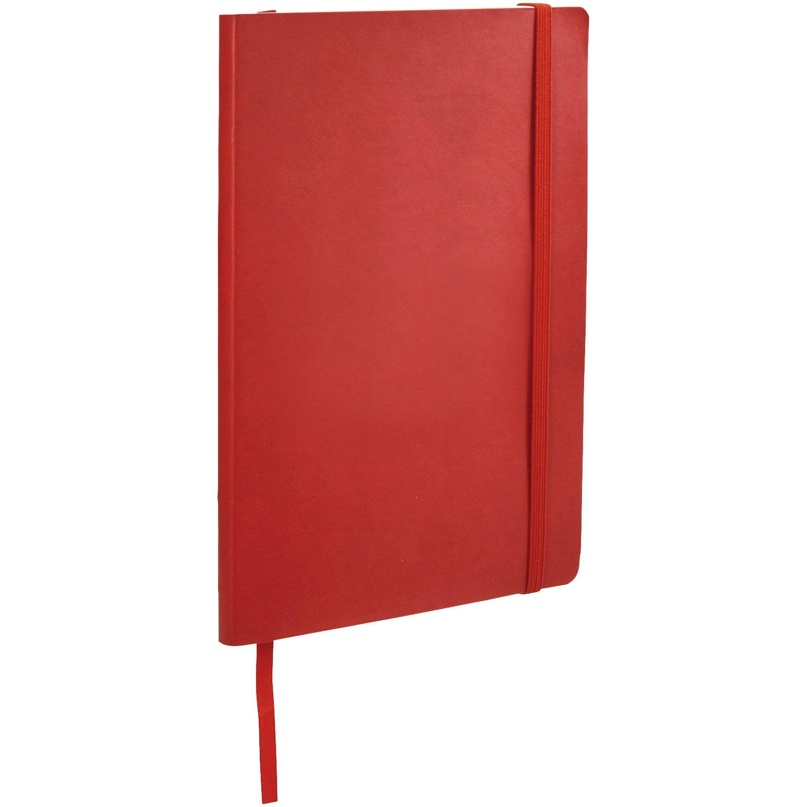 Quaderno personalizzato con copertina con elastico in formato A5 JournalBooks CLASSIC 106830 - Rosso 