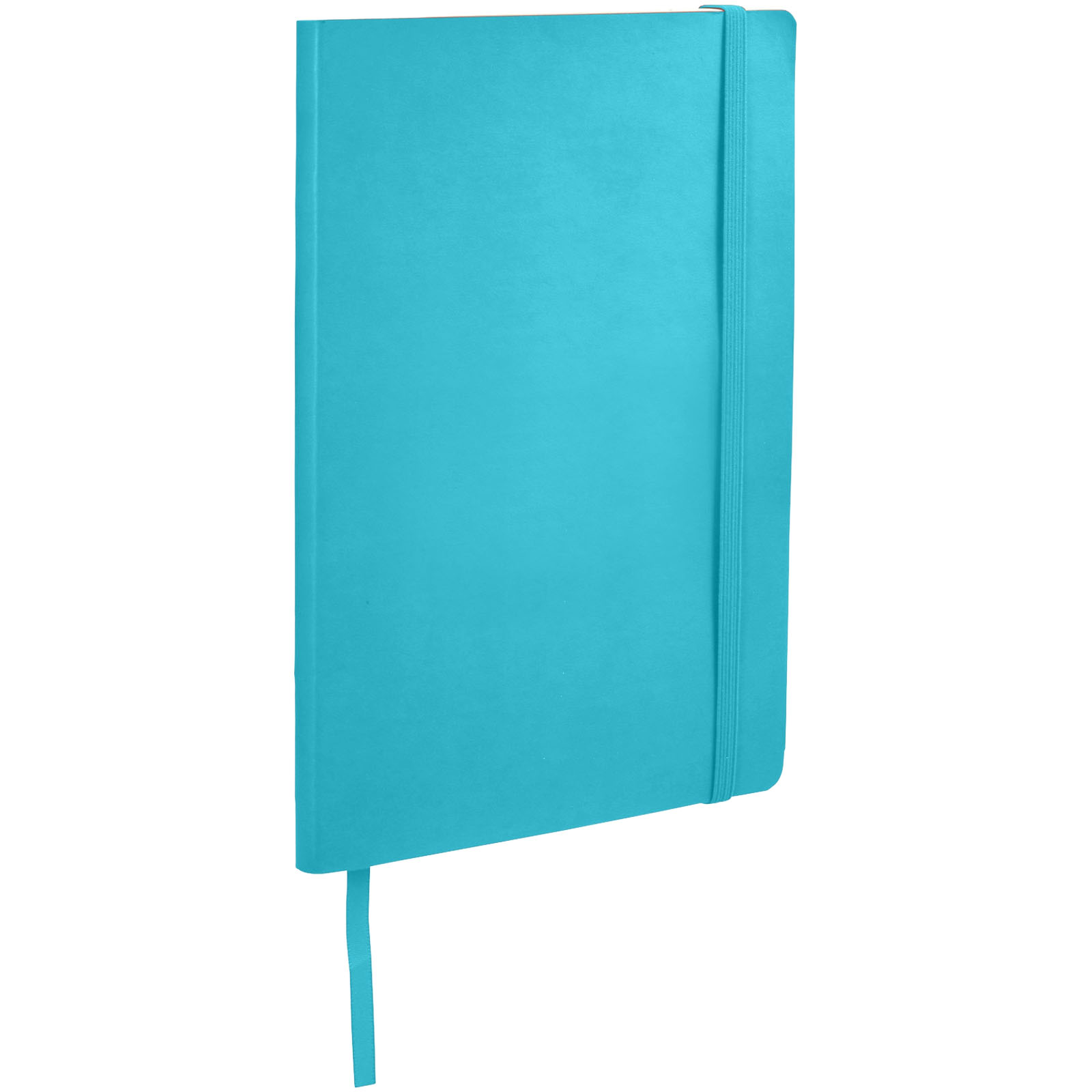 Quaderno personalizzato con copertina con elastico in formato A5 JournalBooks CLASSIC 106830 - Blu Chiaro 