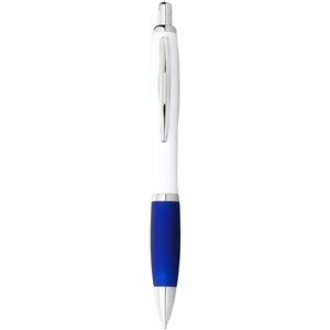 Penna pubblicitaria NASH 106900 - Bianco - Blu Royal