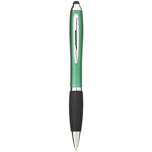 Penna touch screen personalizzabile NASH 106903 - Verde - Nero
