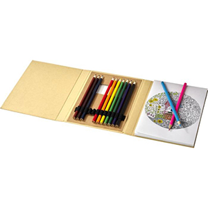 Set da regalo per disegnare e colorare PABLO 107064 - Naturale 