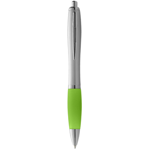 Penna personalizzabile NASH 107077 - Silver - Verde Lime