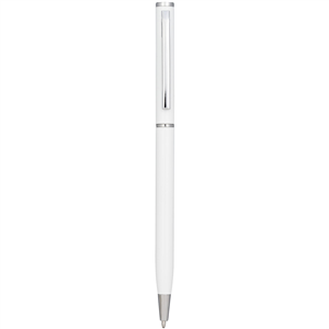 Penna personalizzabili di metallo SLIM 107201 - Bianco 