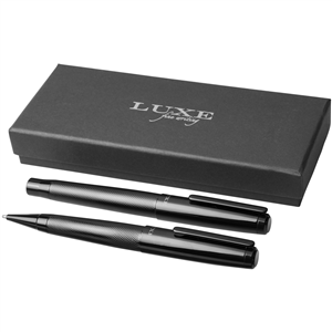 Penna elegante e penna roller Luxe GLOSS 107248 - Nero 