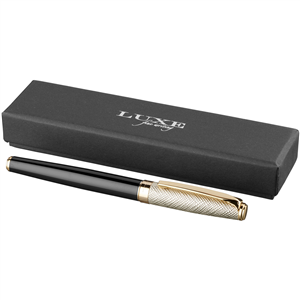 Penna roller in metallo Luxe DORÈ 107292 - Nero - Oro
