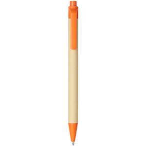 Penna ecologica in cartone BERK 107384 - Arancio 