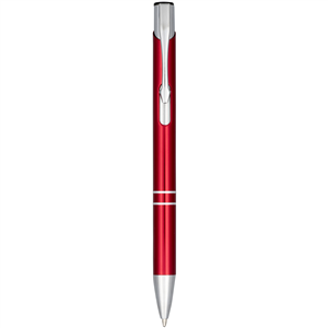Penna personalizzabile in metallo MONETA 107583 - Rosso 