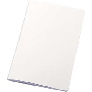 Quaderno ecologico personalizzato in carta riciclata in formato A5 FABIA 107749 - Bianco 