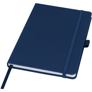 Quaderno personalizzato con copertina in rpet in formato A5 Marksman HONUA 107763 - Blu Navy 