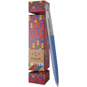 Penna da regalo e penna roller Parker JOTTER CRACKER 107800 - Blu Process 