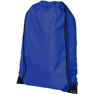 String bag personalizzata in poliestere ORIOLE 119385 - Blu Royal 