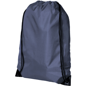 String bag personalizzata in poliestere ORIOLE 119385 - Blu Navy 