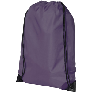 String bag personalizzata in poliestere ORIOLE 119385 - Purple 