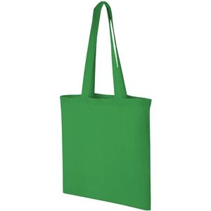 Shopper bag personalizzata in cotone 100gr cm 38x42 CAROLINA 119411 - Verde Brillante 