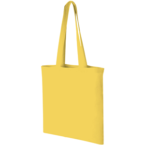 Shopper bag personalizzata in cotone 100gr cm 38x42 CAROLINA 119411 - Giallo 