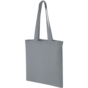 Shopper bag personalizzata in cotone 100gr cm 38x42 CAROLINA 119411 - Grigio 