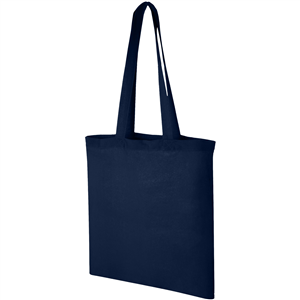Shopper bag personalizzata in cotone 100gr cm 38x42 CAROLINA 119411 - Blu Navy 