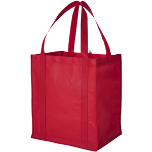 Shopper spesa personalizzata in tessuto non tessuto cm 33x25,5x36 LIBERTY 119413 - Rosso 