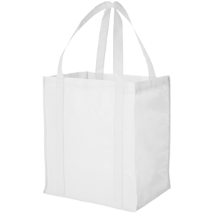 Shopper spesa personalizzata in tessuto non tessuto cm 33x25,5x36 LIBERTY 119413 - Bianco 